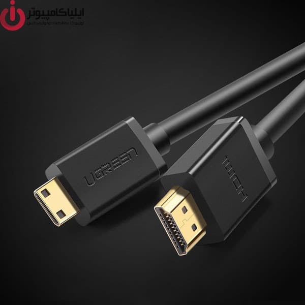 کابل مانیتور HDMI به Mini HDMI یوگرین مدل UGREEN HD108-11167 طول 1.5 متر — تصویر ۶