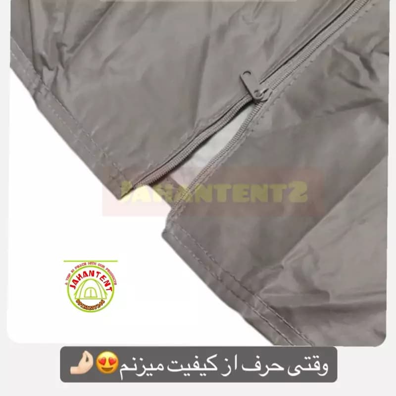 چادر ماشین شاسی بلند پشت خزدار سایز LC — تصویر ۴