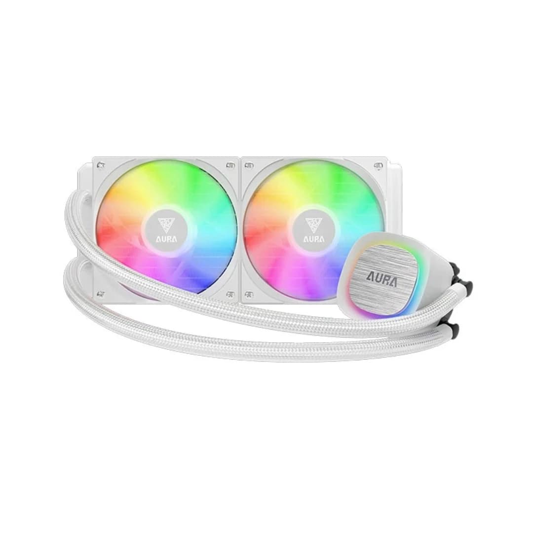 خنک کننده پردازنده گیمدیاس AURA GL240 V2 WH