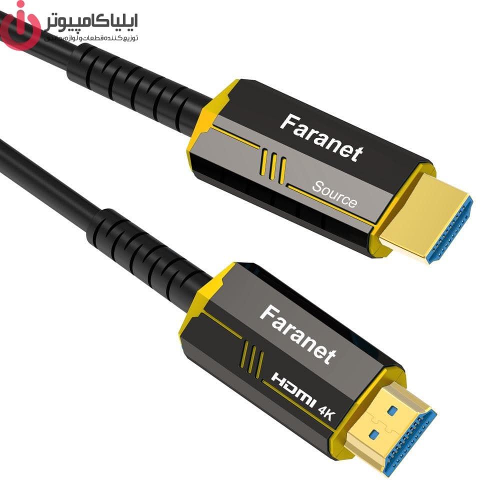 کابل HDMI فیبر نوری فرانت مدل FN-HFC100 طول 10 متر V2.0