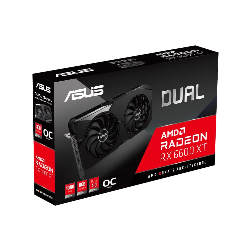 کارت گرافیک ایسوس Asus Rx 6600 Xt Dual Oc 8G کارکرده