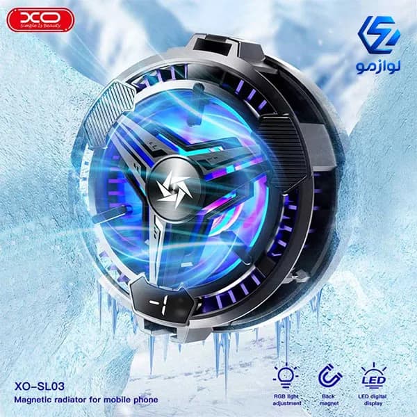 فن خنک کننده گوشی موبایل مدل SL03 — تصویر ۲