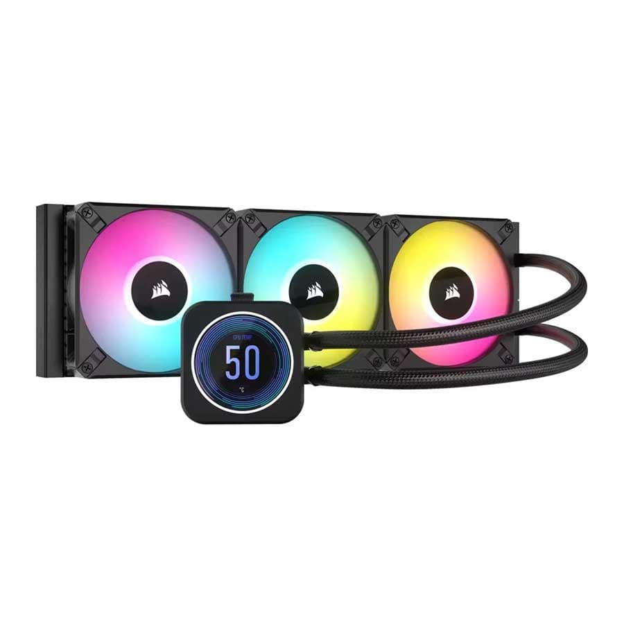 خنک کننده پردازنده کورسیر iCUE H150i ELITE LCD XT Display — تصویر ۴