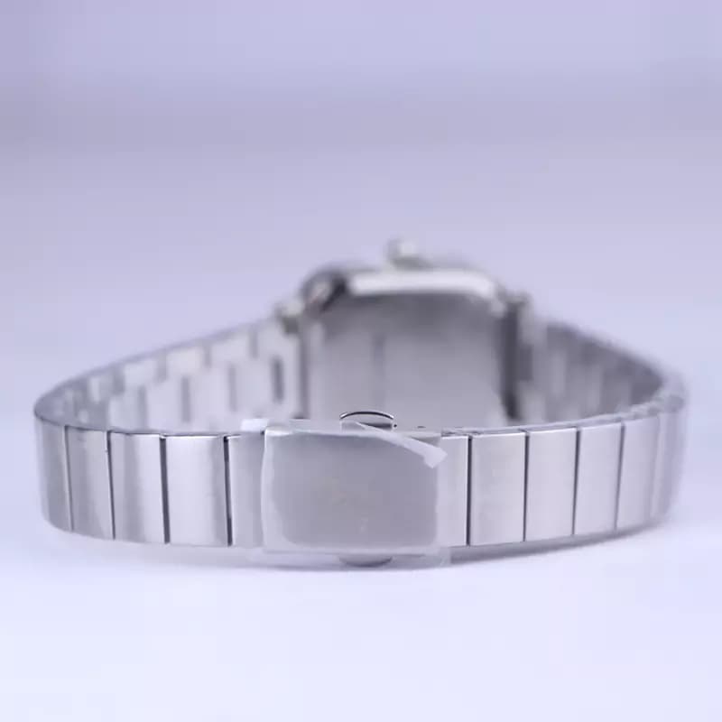 ساعت مچی ویتوریا زنانه فلزی نقره ای صفحه مربع سفید 3386/1 — تصویر ۳