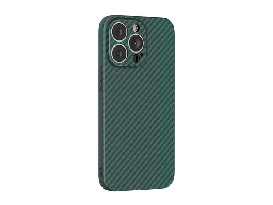 قاب کربن پلاس آیفون 13 پرو مکس گرین Green iPhone 13 Pro Max Carbon Plus Caseکدk21257