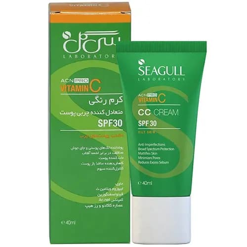 کرم متعادل کننده چربی پوست رنگی 30 سی گل