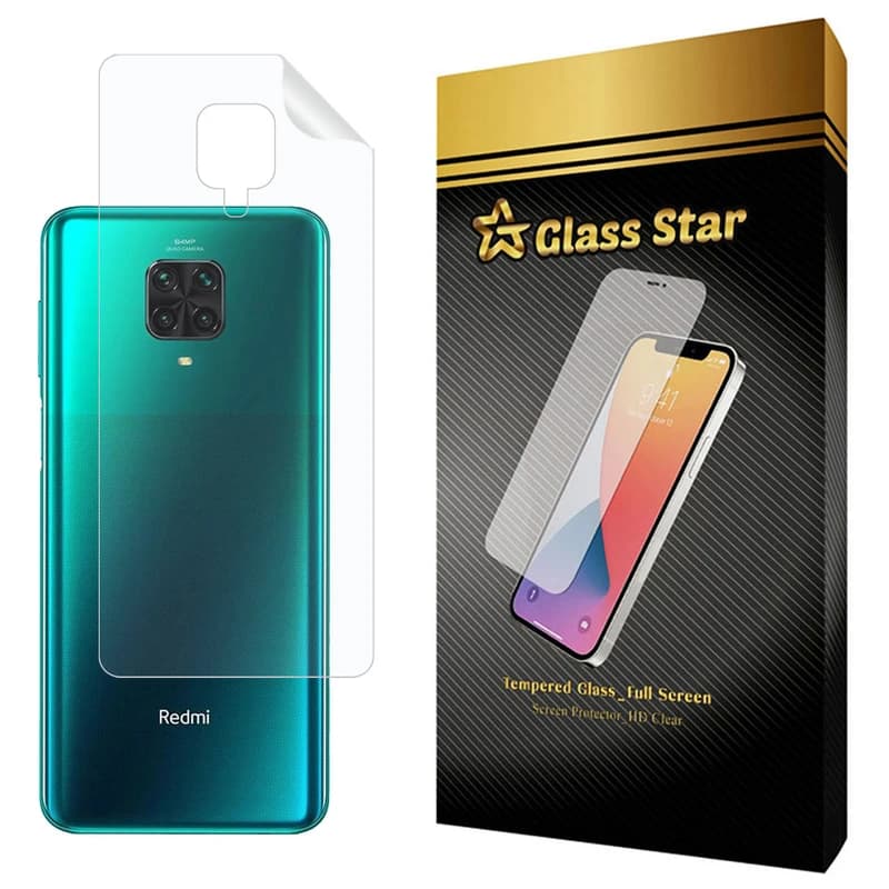 محافظ پشت گوشی نانو گلس استار مدل NPX مناسب برای گوشی موبایل شیائومی Redmi Note 9 Proکد1k2122