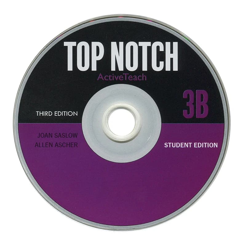 کتاب Top Notch 3B third edition اثر Joan Saslow and Allen Ascher انتشارات جنگل کد K21206 — تصویر ۲