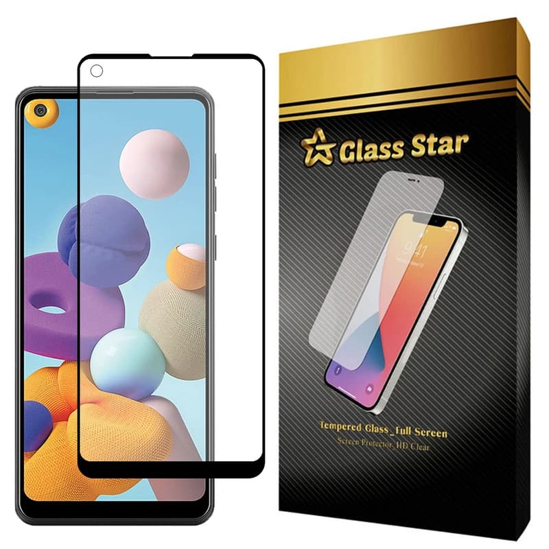 محافظ صفحه نمایش سرامیکی گلس استار مدل CMX مناسب برای گوشی موبایل سامسونگ Galaxy A21sکدk21196