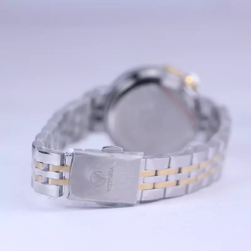 ساعت مچی ویتوریا زنانه فلزی صفحه نقره ای آینه ای VT 3410/3 — تصویر ۳