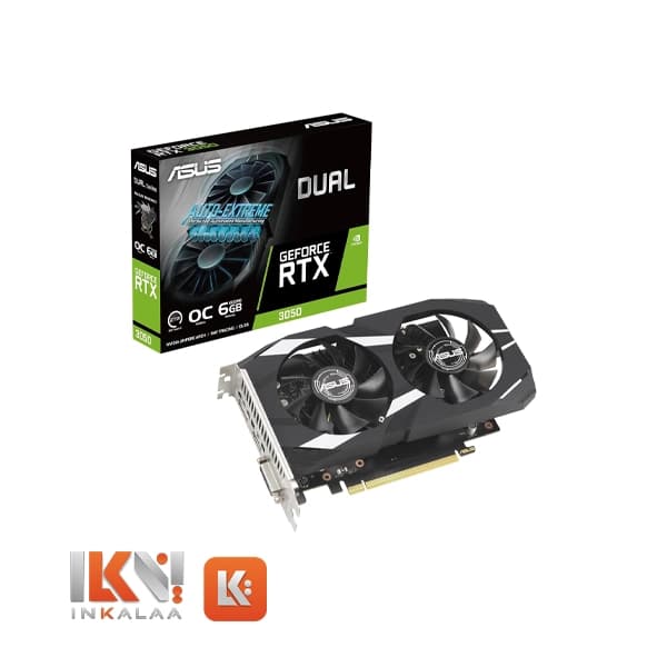 کارت گرافیک ایسوس مدل DUAL RTX 3050 6GB OC — تصویر ۷