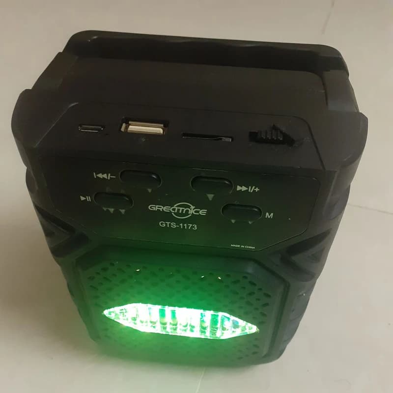 اسپیکر بلوتوثی قابل حمل مدل GTS-1173 کدk 20964 — تصویر ۴