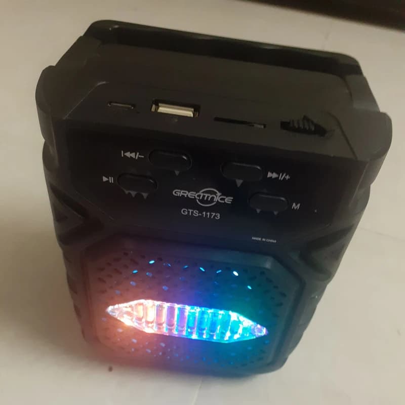 اسپیکر بلوتوثی قابل حمل مدل GTS-1173 کدk 20964 — تصویر ۲