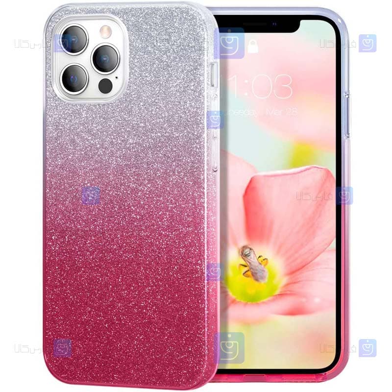 قاب ژله ای Apple iPhone 12 Pro Max مدل اکلیلی کدk20901