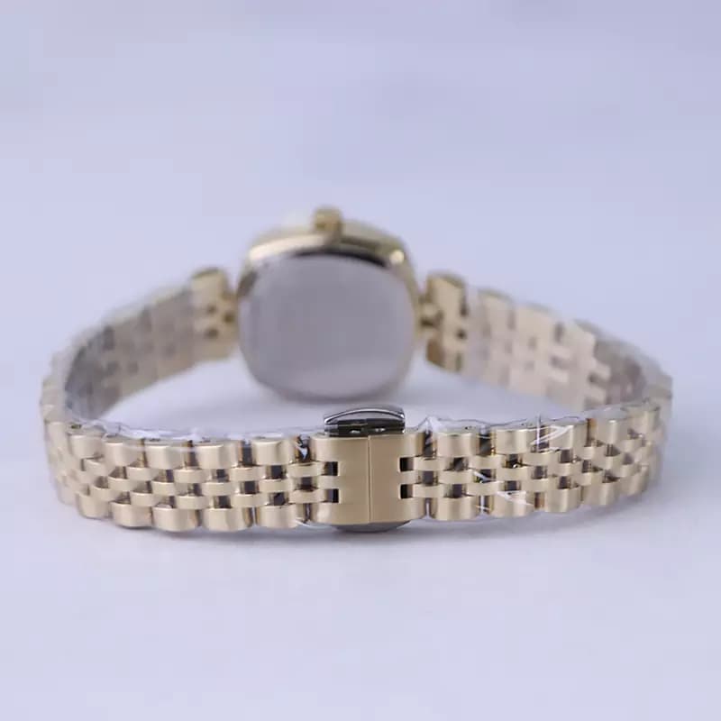 ساعت عقربه ای الگانس زنانه فلزی طلایی صفحه سبز ER 2200/10 — تصویر ۳