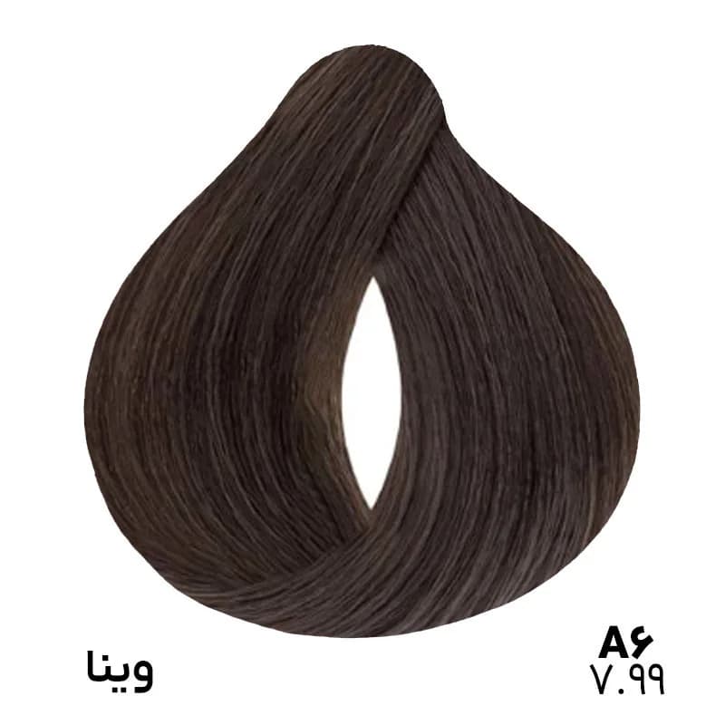 رنگ مو وینا (7.99) A6 بلوند خاکستری متوسط 125 میل — تصویر ۲