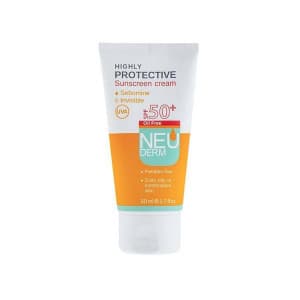 کرم ضد آفتاب نئودرم مدل Highly Protective Invisible SPF50 پوست نرمال حجم 50 میلی لیتر — تصویر ۱۱