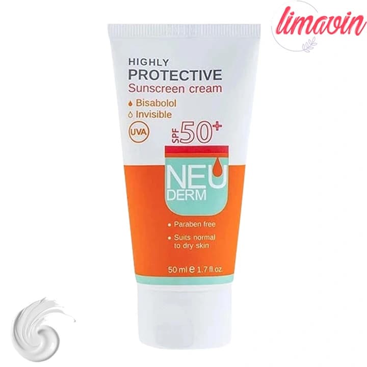 کرم ضد آفتاب نئودرم مدل Highly Protective Invisible SPF50 پوست نرمال حجم 50 میلی لیتر — تصویر ۱۲
