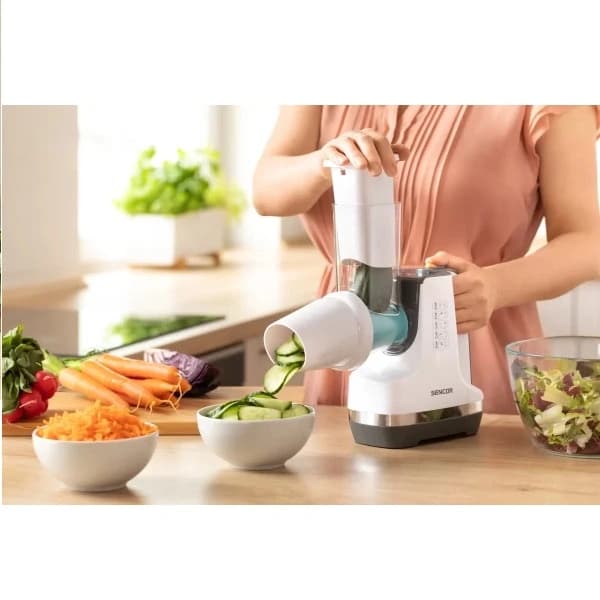 رنده برقی و سالاد ساز سنکور مدل SSG 4500WH — تصویر ۷