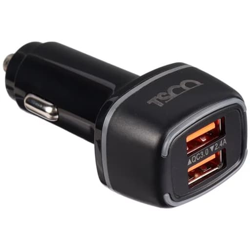 شارژر فندکی 30 وات تسکو مدل TCG 40 با تکنولوژی شارژ سریع Quick Charge 3.0