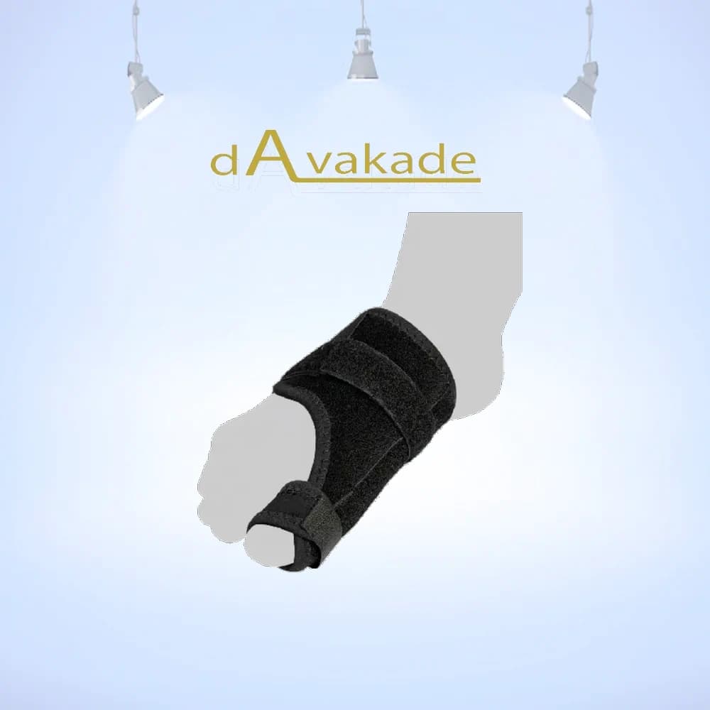 ADOR بانداژ هالوکس سخت نئوپرنی چپ سایز FREE