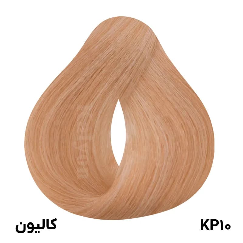 رنگ مو کالیون اطلسی ابریشمی kp10 حجم 125 میلی — تصویر ۲