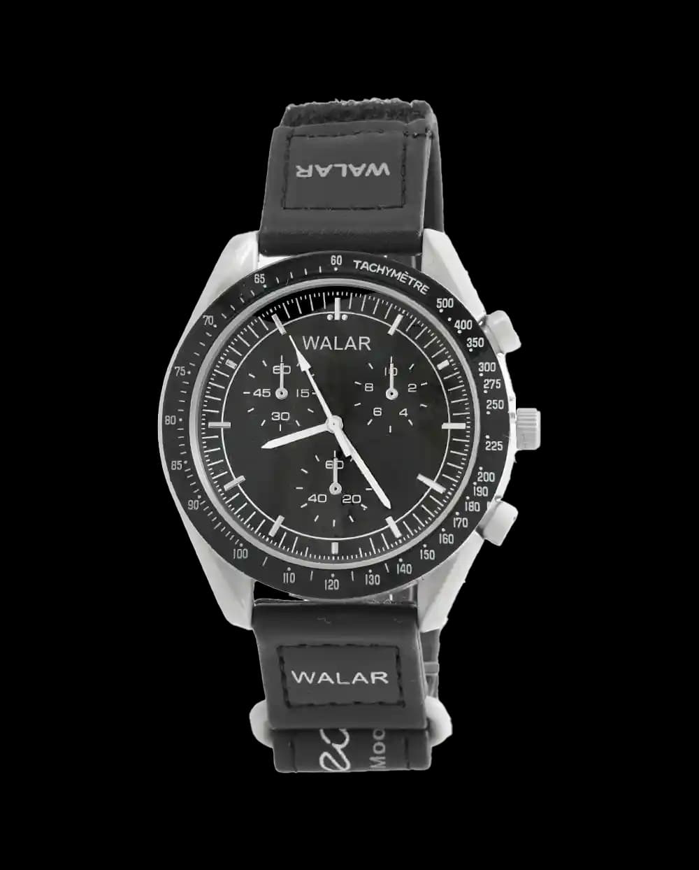 ساعت مچی مردانه والار WALAR طرح MOON SWATCH مدل 2128