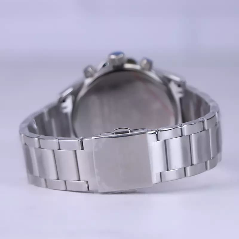 ساعت مچی عقربه‌ای کرست مردانه فلزی صفحه مشکی 6222/6 — تصویر ۳