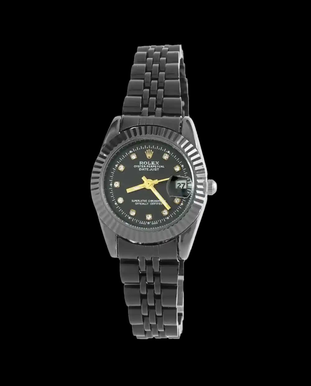 ساعت مچی زنانه رولکس ROLEX طرح دیت جاست مدل 2115