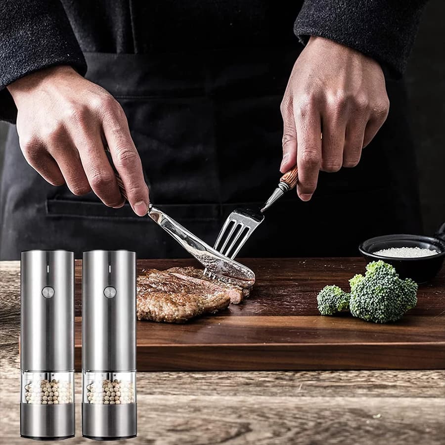 آسیاب نمک و فلفل قابل حمل گرین لاین Green Lion Portable Salt & Pepper Grinder — تصویر ۳