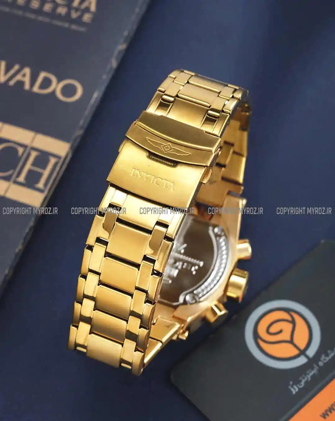 ساعت مچی اینوکتا INVICTA طرح زئوس مدل 2098 — تصویر ۶