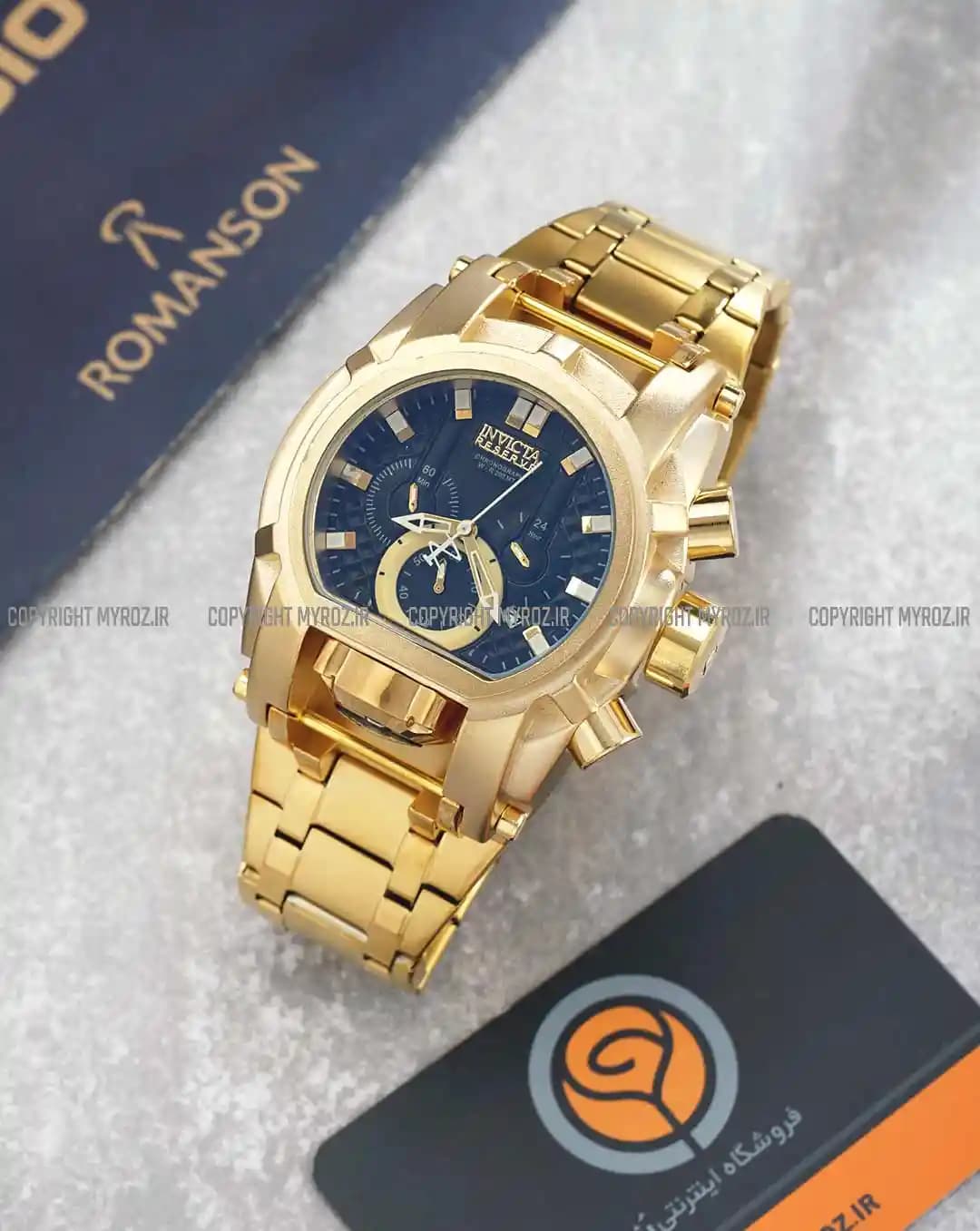 ساعت مچی اینوکتا INVICTA طرح زئوس مدل 2097 — تصویر ۳