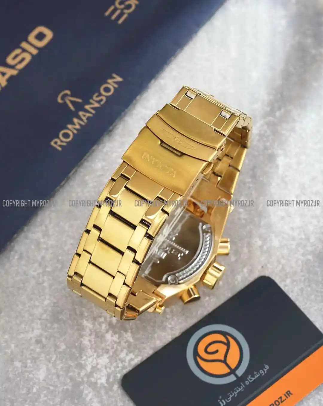 ساعت مچی اینوکتا INVICTA طرح زئوس مدل 2097 — تصویر ۶