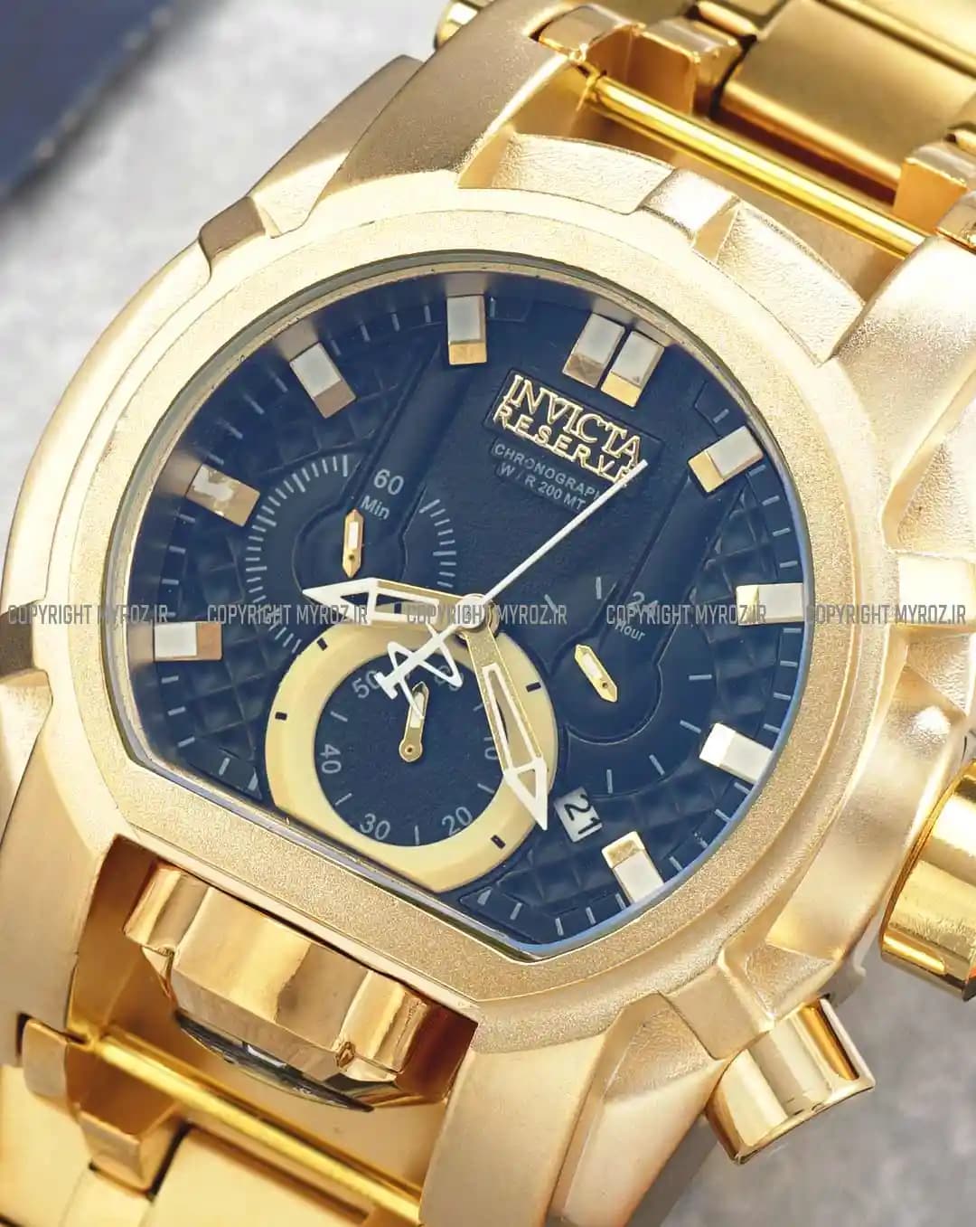 ساعت مچی اینوکتا INVICTA طرح زئوس مدل 2097 — تصویر ۴