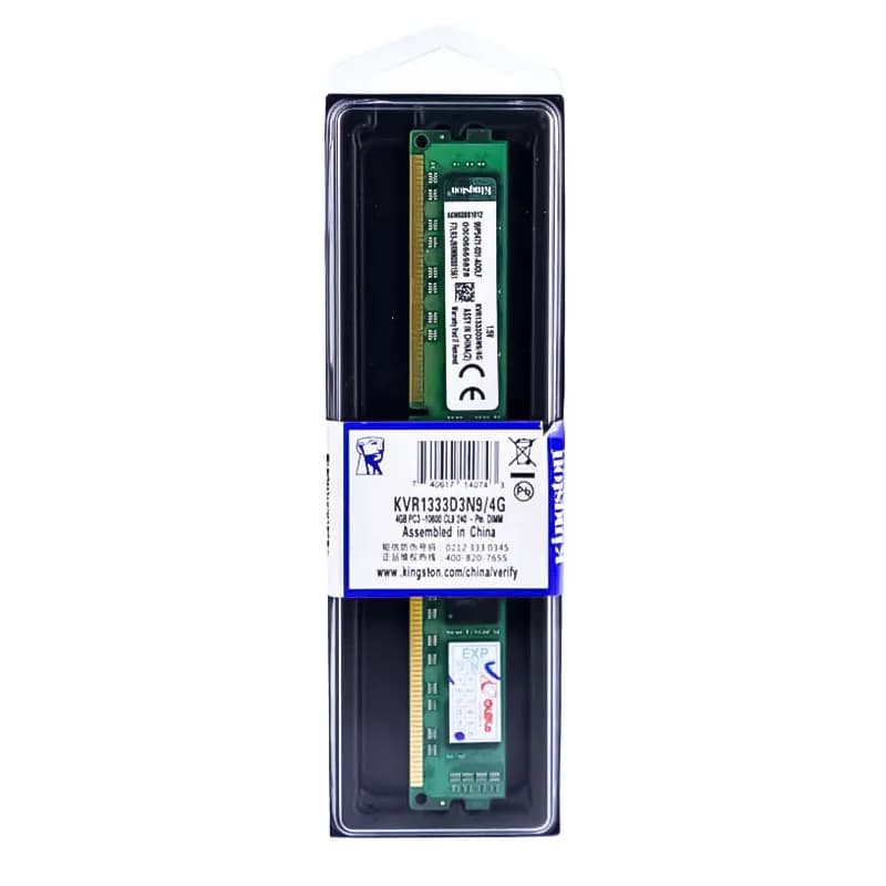 رم کامپیوتر کینگستون مدل KVR1333D3N9 ظرفیت 4 گیگابایت — تصویر ۴