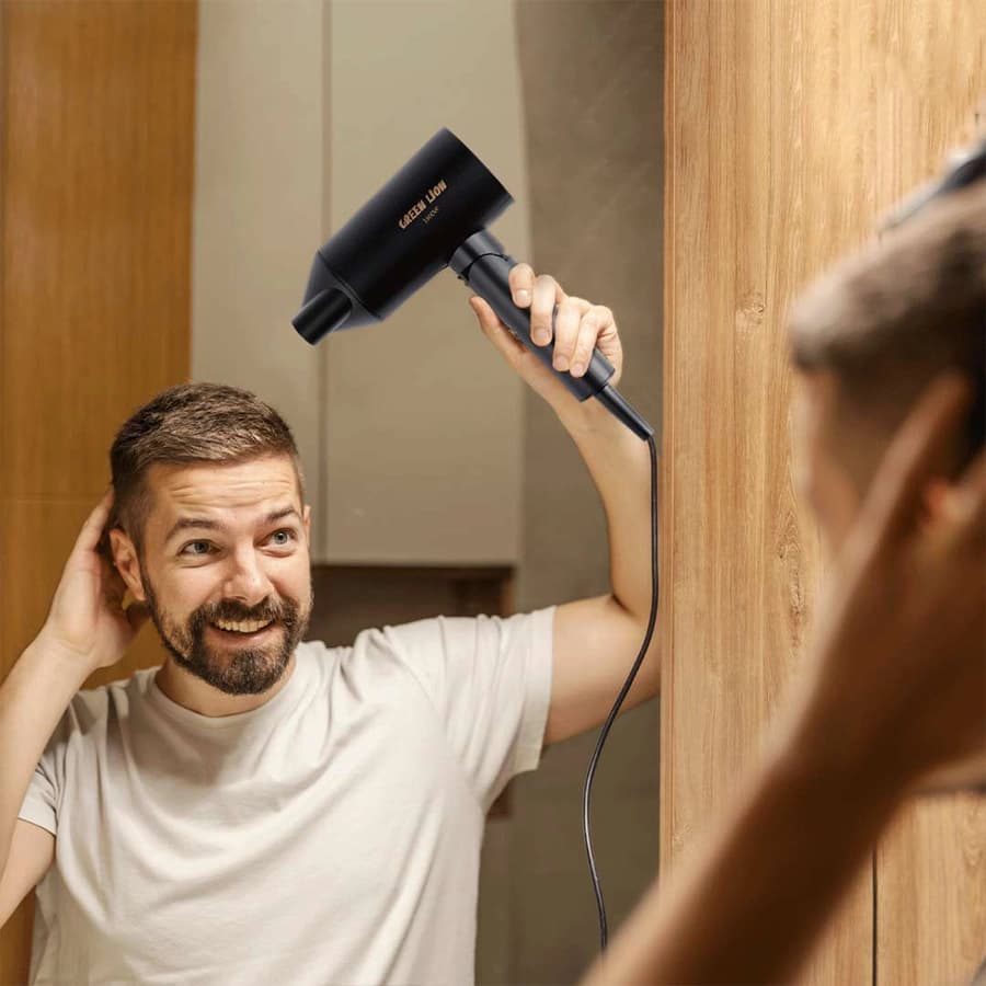 سشوار تاشو مسافرتی گرین لاین Green Lion Foldable Hair Dryer 2000W — تصویر ۴