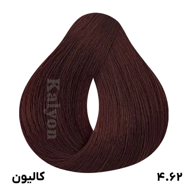 رنگ مو کالیون شماره 4.62 بلوطی قرمز تیره 125 میل — تصویر ۲