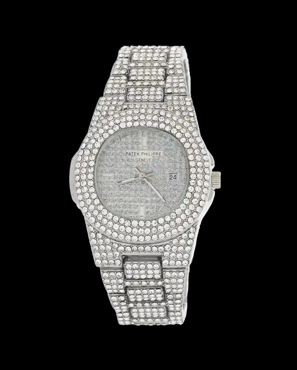ساعت مچی زنانه فول نگین PATEK PHILIPPE مدل 2068
