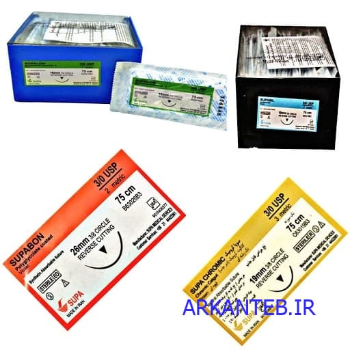 نخ جراحی نایلون ریورس کات 2/0 بکر (ارسال از اصفهان)