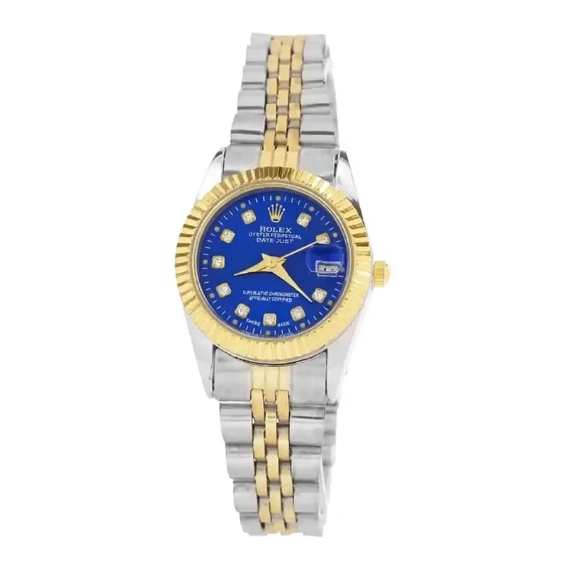 ساعت مچی زنانه رولکس ROLEX طرح دیت جاست مدل 2060 — تصویر ۶