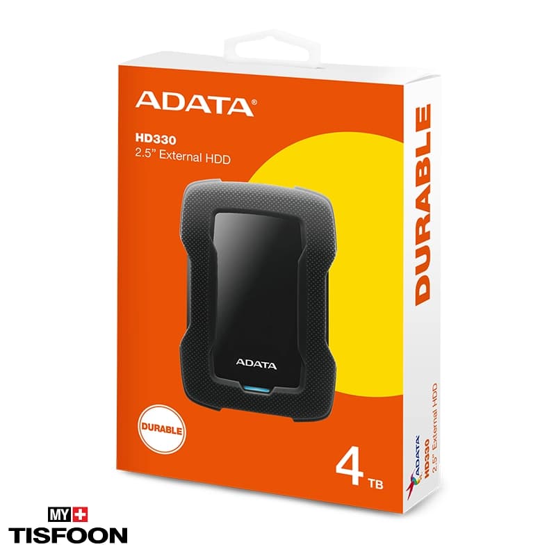 هارد اکسترنال ای دیتا مدل HD330 ظرفیت ۴ ترابایت