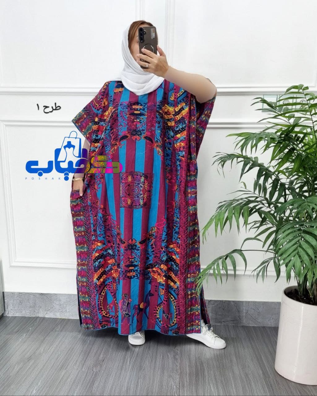 پانچ ساحلی کتان اورجینال هندی در3طرح فانتزی/کد2128 — تصویر ۲