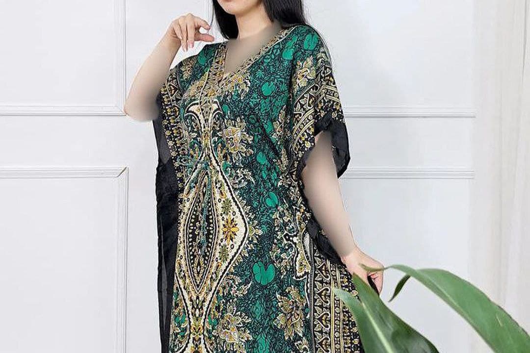 پانچ ساحلی رنگی سیلک وارداتی هندی/کدمحصول 2096