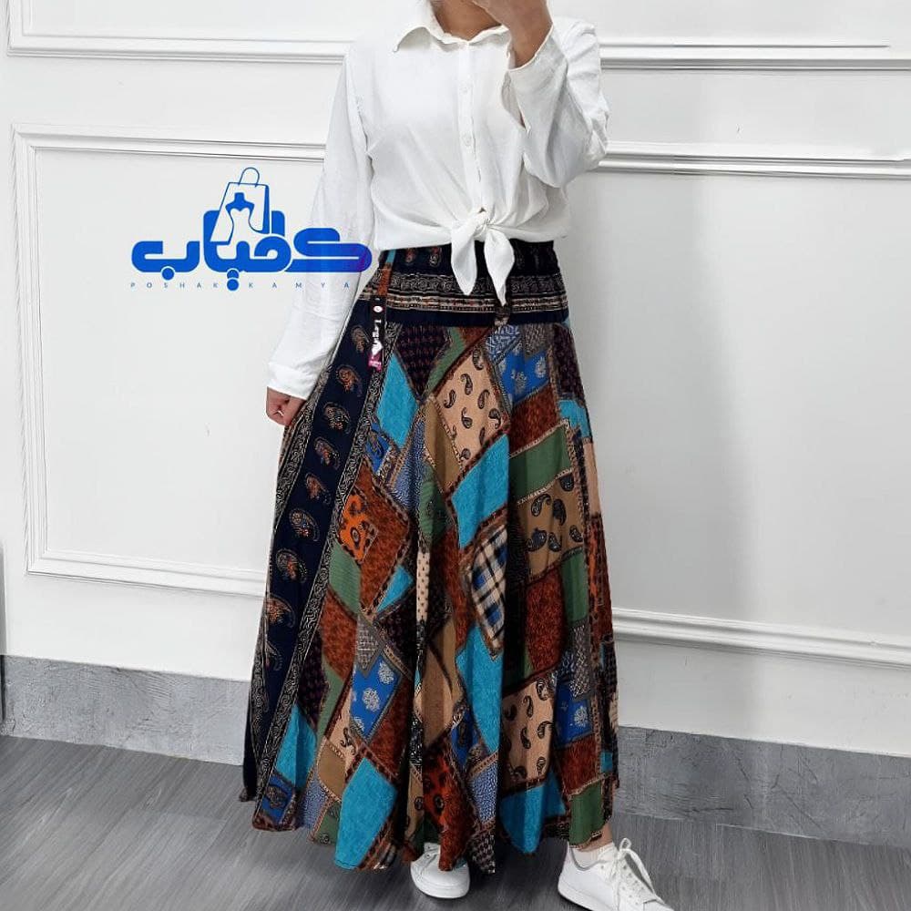 دامن نخ اورجینال وارداتی اندونزی/کد2062