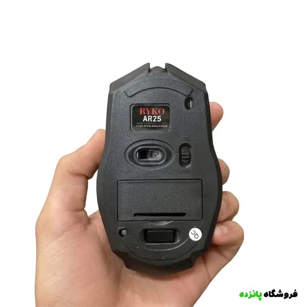 ماوس بی سیم Ryko مدل AR25 – مشکی — تصویر ۲