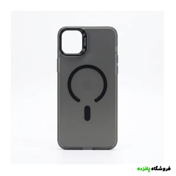 قاب SO COOL سامسونگ A22 5G طرح مگ سیف – مشکی