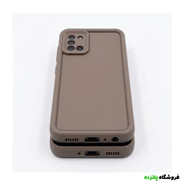 قاب Solid Case سامسونگ A31 محافظ لنزدار – قهوه ای