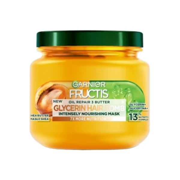 ماسک موی ترمیم کننده و مغذی گارنیر OIL REPAIR 3 BUTTER حجم 320 میل