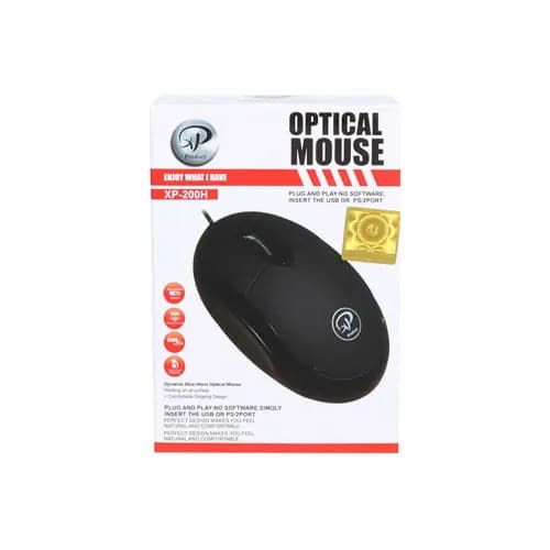 ماوس باسیم XP Product مدل XP-200H – مشکی — تصویر ۲