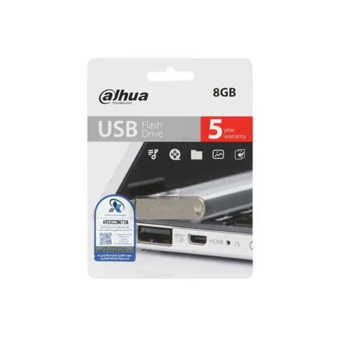 فلش 8G مدل Dahua U106 – نقره ای